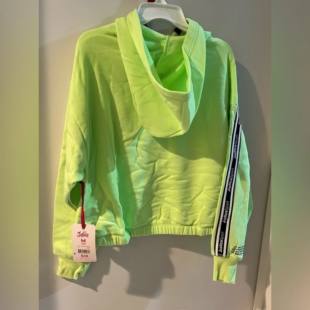 Girl’s Justice Hoodie, size 10, NEW!